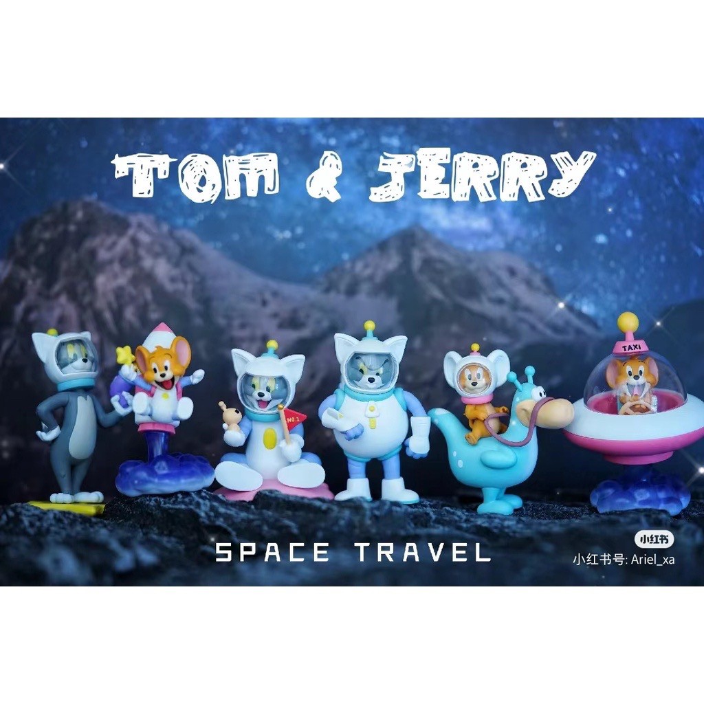 Blind Box - Tom and Jerry - Space Travel Series by 52toys (Set of 6+1 secret)