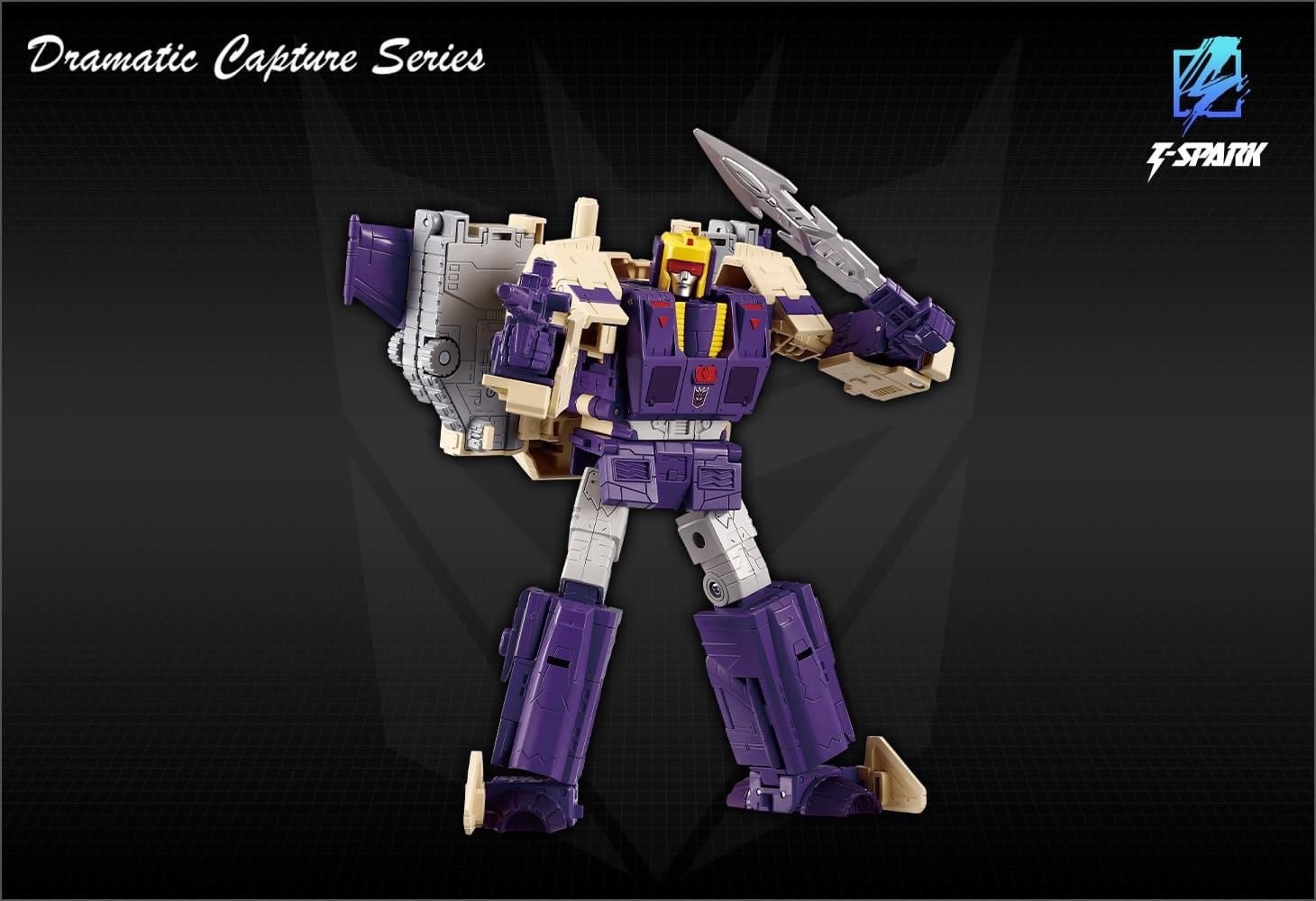 Pre-order : T-Spark Transformers Dramatic Capture Series Triple Takeover by Takara Tomy