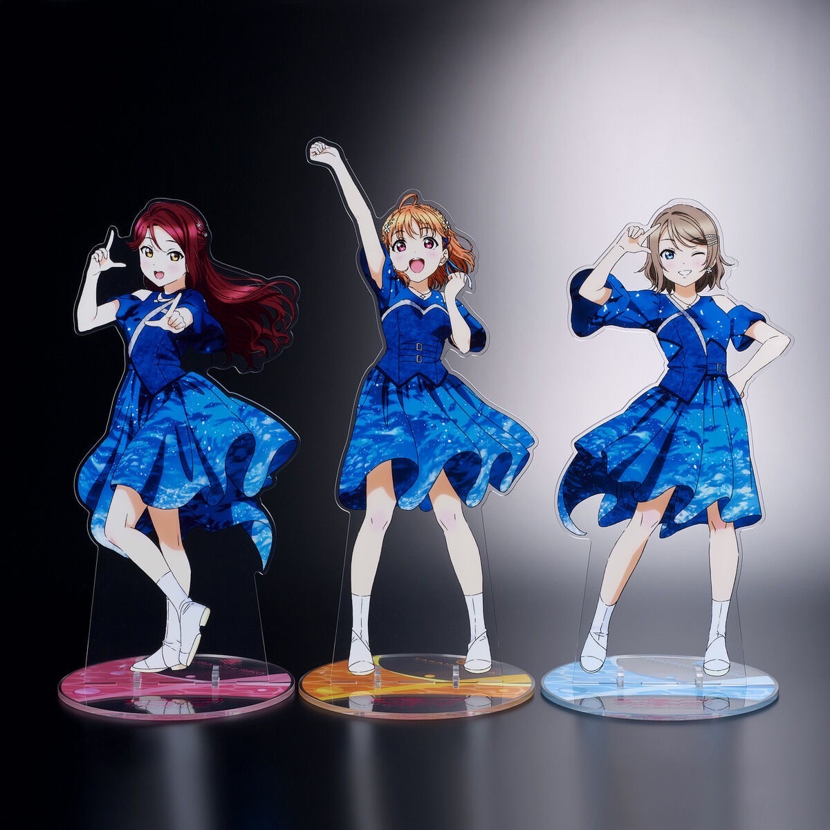 PRE-ORDER : Love Live! Sunshine!! Uranohoshi Girls' High School Purchasing Department "Eternal Hours" 1/4 Scale Big Acrylic Figure 2nd Year Student (3 Types)