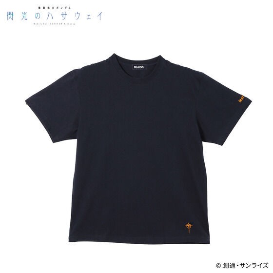 PRE-ORDER : Mobile Suit Gundam Mark Basic Line Embroidery T-shirt
