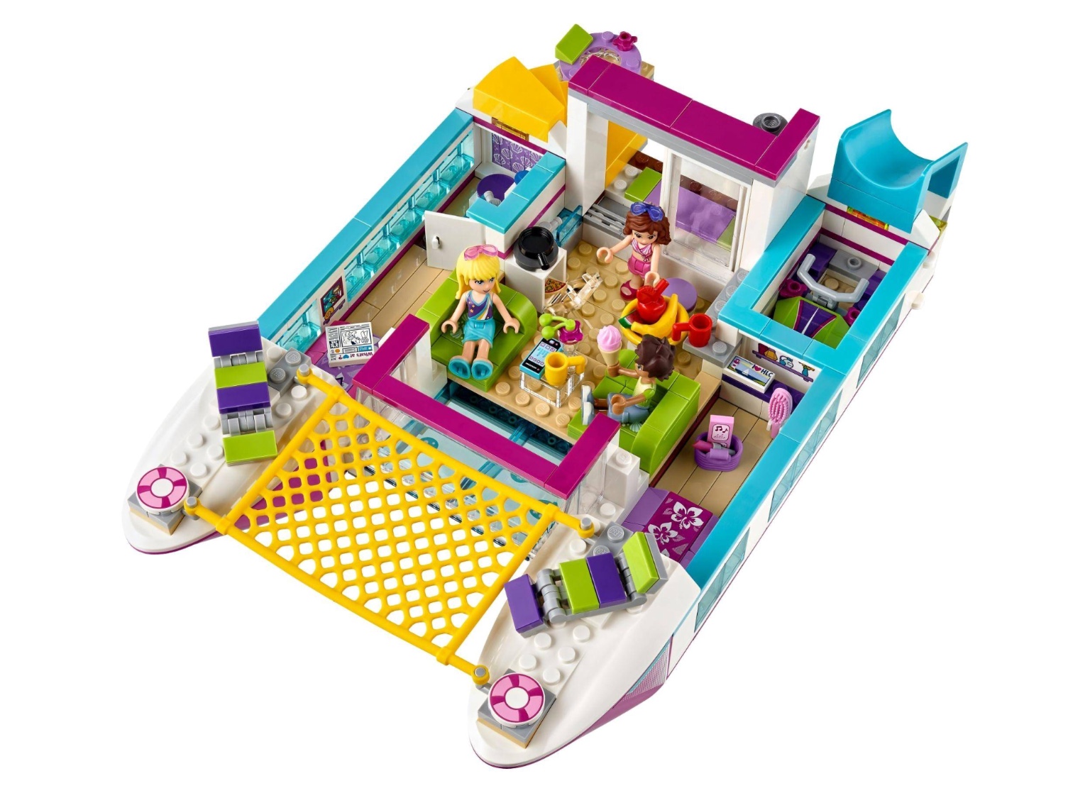 Lepin 01038 Friends Sunshine Catamaran 651pcs