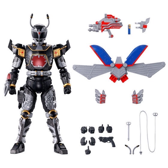 PRE-ORDER : SMP Kit Makes Pose Juukou B-Fighter Black Beat & Super Blue Beat Parts Set