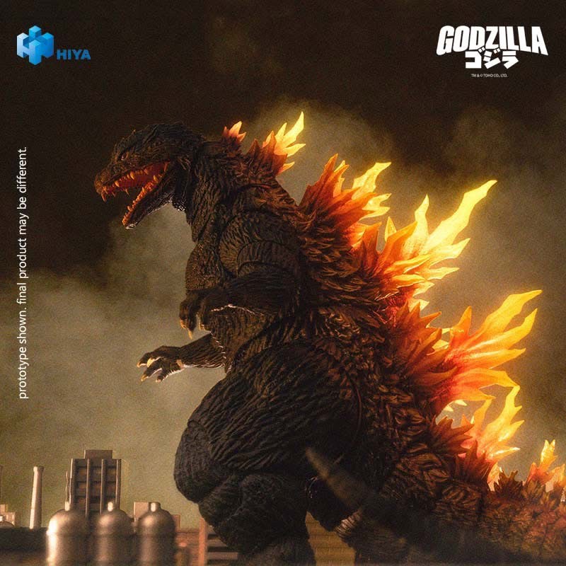 Pre-order : EXQUISITE BASIC Series Godzilla 2000: Millennium (1999) Heat Ray Godzilla Action Figure by Hiya Toys