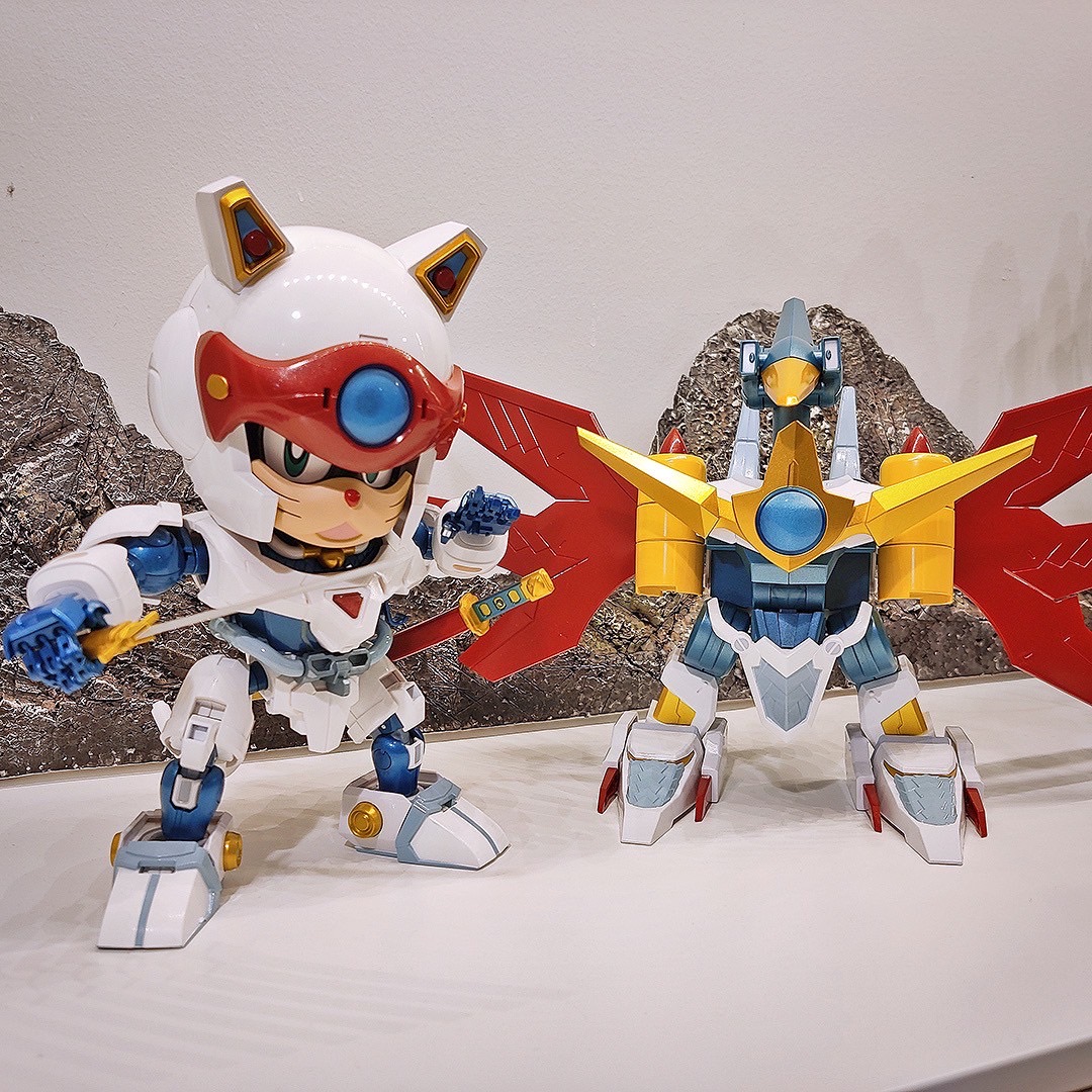 Samurai Pizza Cats Yattarou Alloy Action Figure by HeatBoys