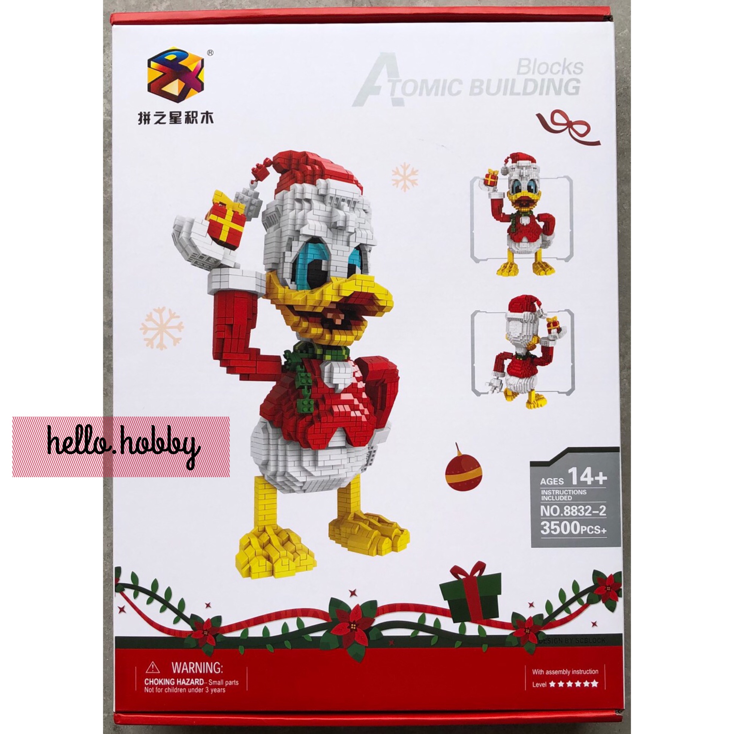 Building Star 8832-2 Disney Donald Duck 3500pcs