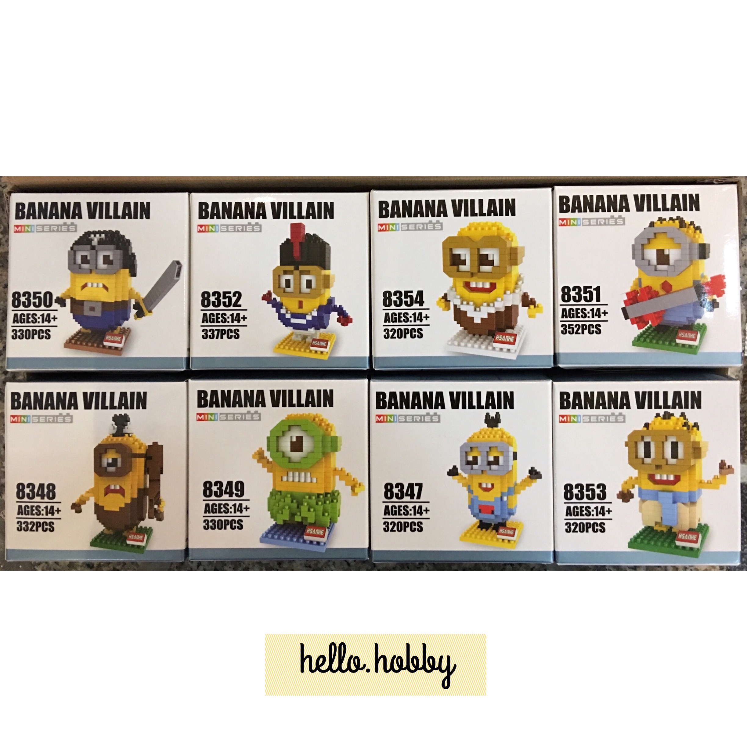Hsanhe 8347-8354 Minion