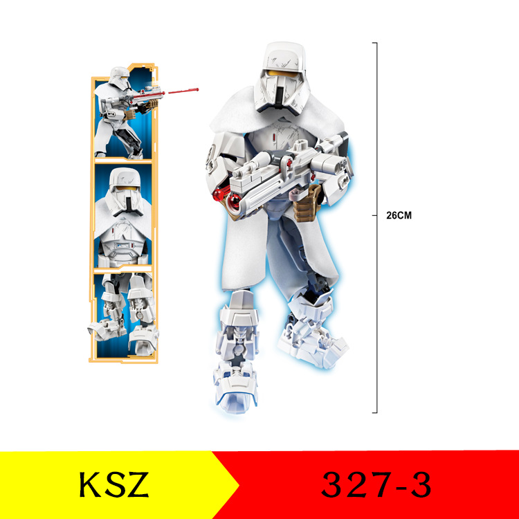 KSZ 327 1-3 Buildable Figure Star Wars