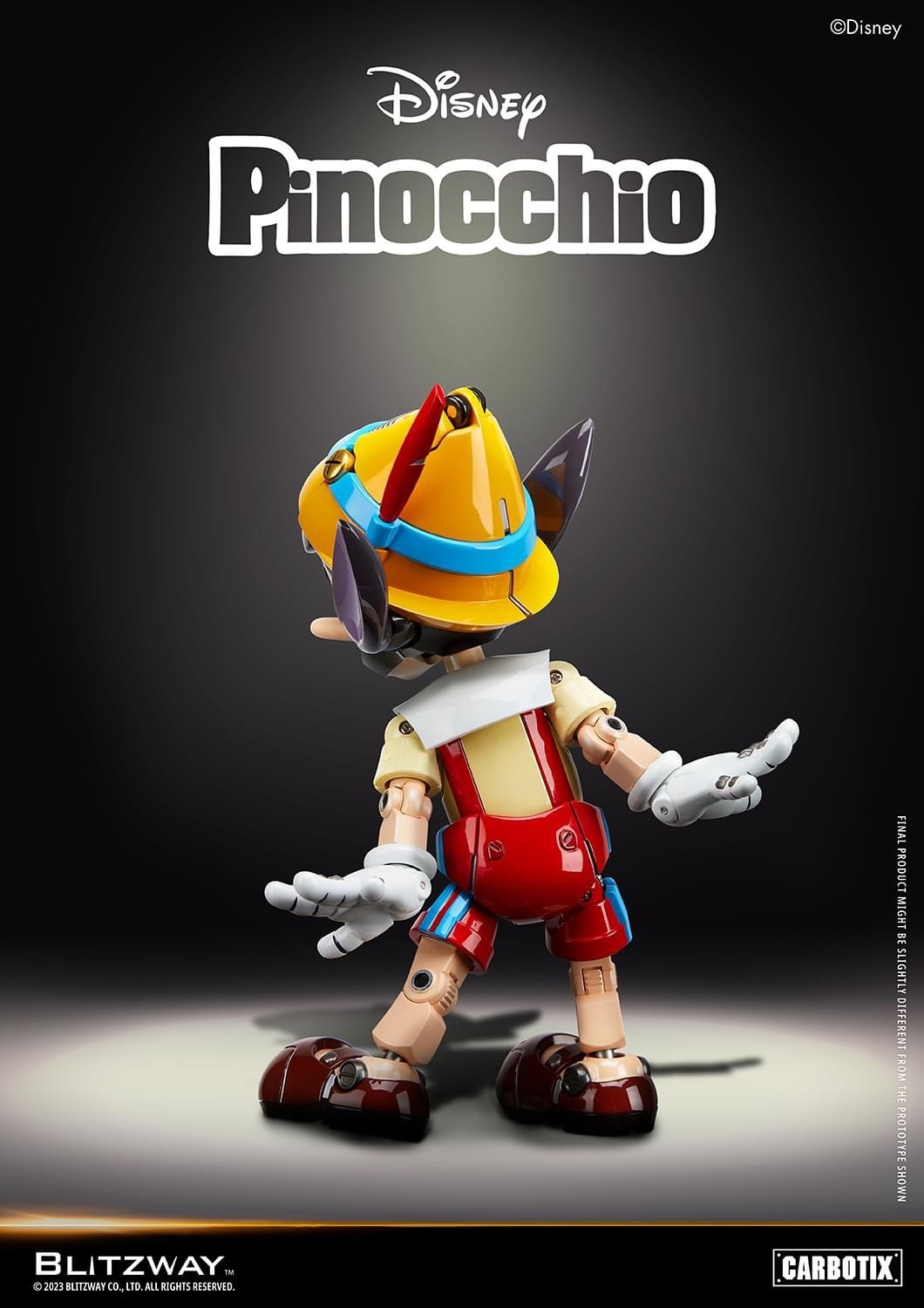 CARBOTIX - Disney Characters Series - Pinocchio by Blitzway x 5Pro Studio