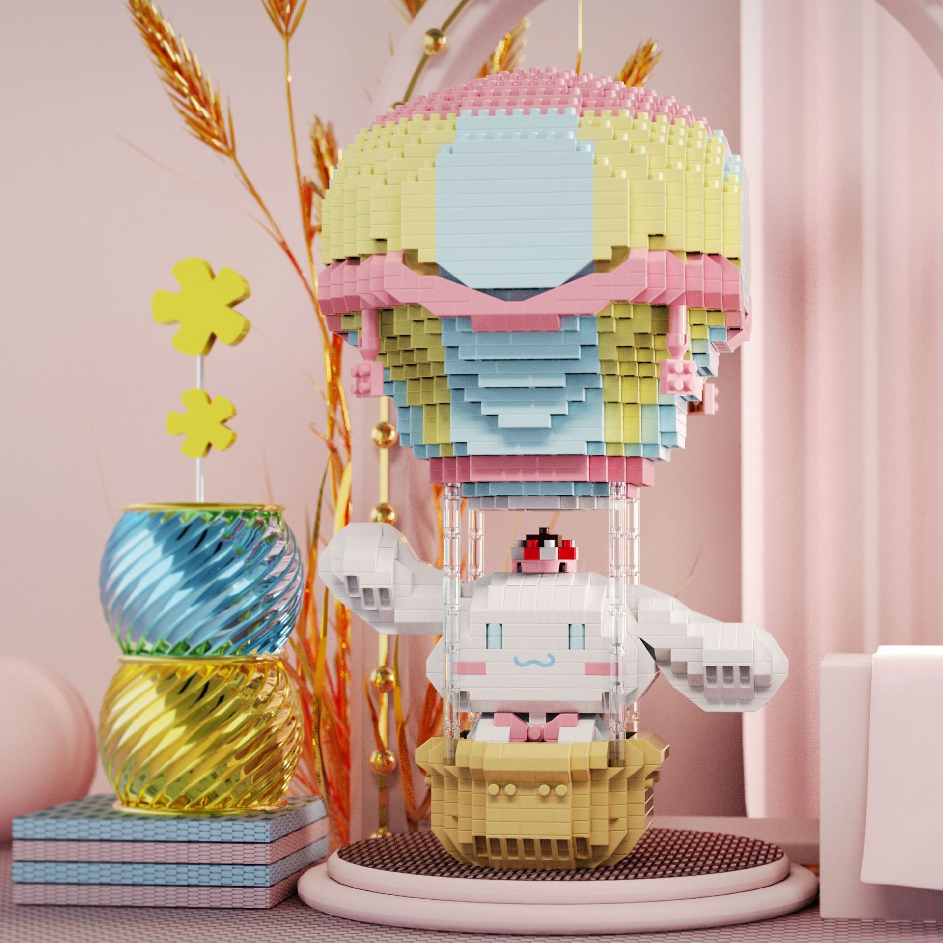 Gejia 6049 Cinnamoroll in Balloon 2139pcs