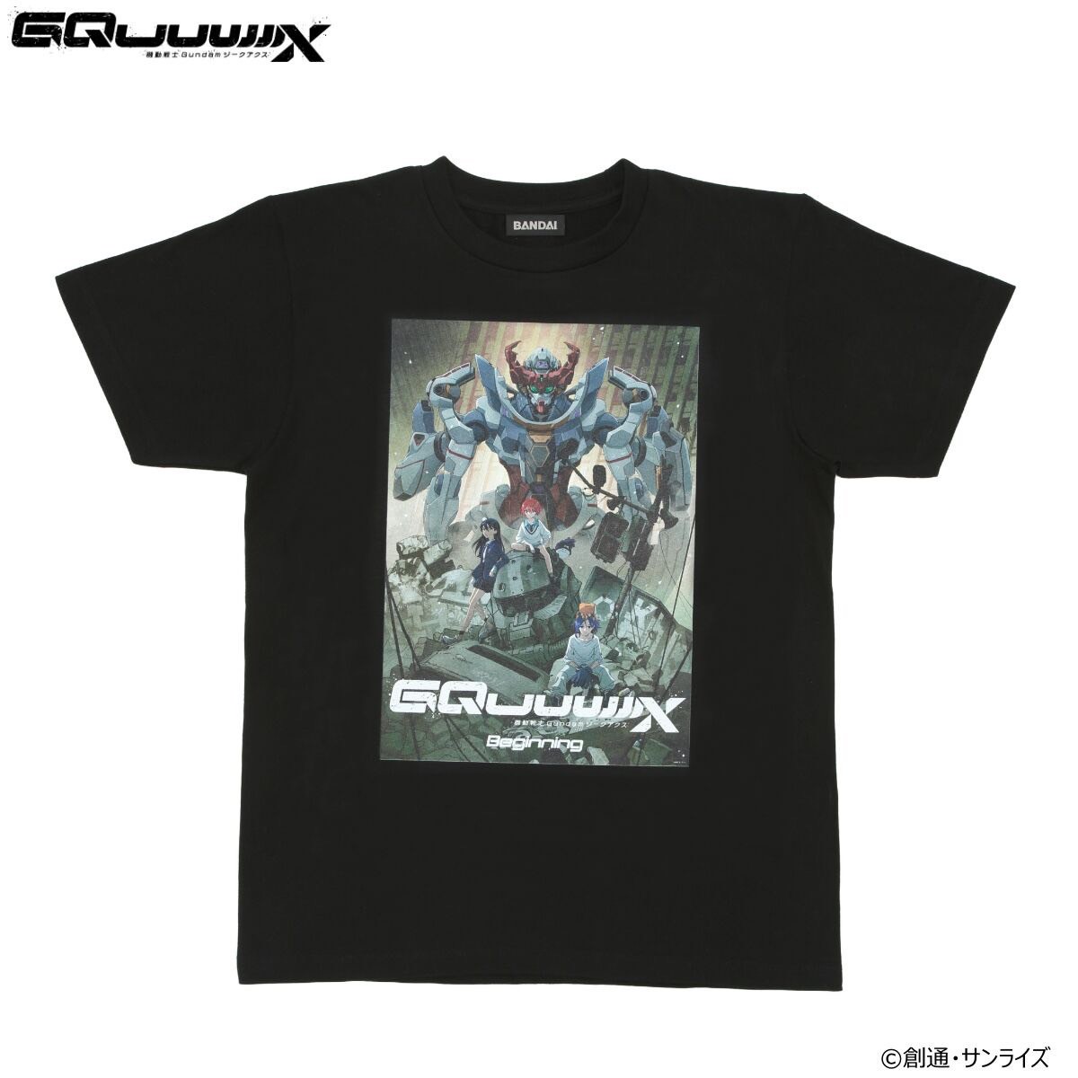 PRE-ORDER : Mobile Suit Gundam GQuuuuuuX Full Color T-Shirt