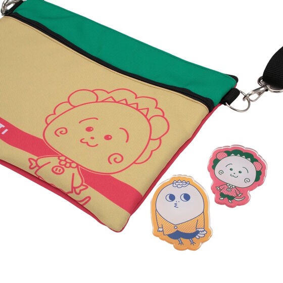 PRE-ORDER : Coji-Coji Sacoche with Acrylic Badge