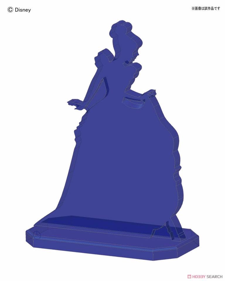 Pre-order : Plastic Model Kit : Disney Castle Craft Collection - CINDERELLA (มีไฟ LED)