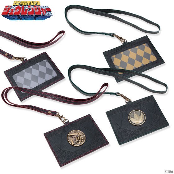 PRE-ORDER : Kyoryu Sentai Zyuranger Genuine Leather ID Pass Case (2 types in total)