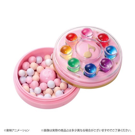 PRE-ORDER : Ojamajo Doremi Pirika Pirilala Apprentice Tap Color Ball Face Powder 25th Anniversary ver.