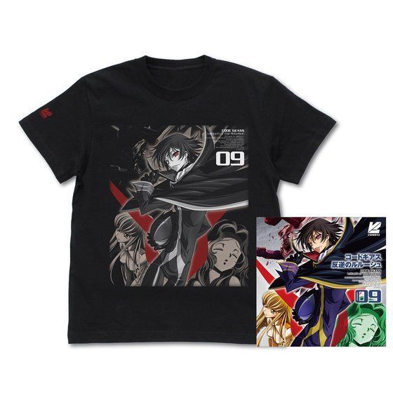 PRE-ORDER : VIDESTA Code Geass: Lelouch of the Rebellion Volume 9 BD Package T-shirt