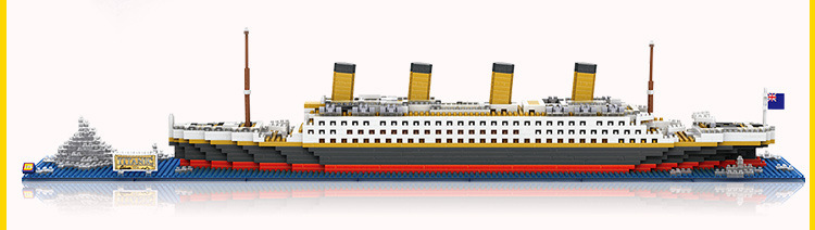 LOZ 9389 RMS Titanic 1860pcs