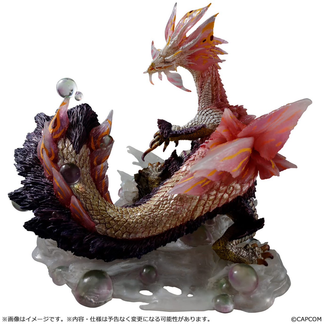 Pre-order : Monster Hunter: Capcom Figure Builder Creators Model Bubble Fox Wyvern Mizutsune [Reprint Edition] by Capcom