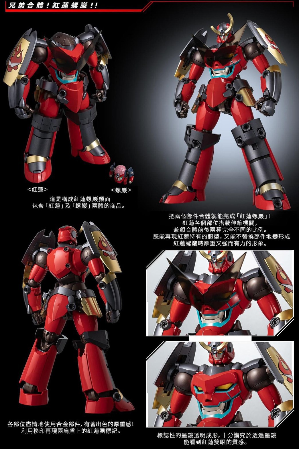 RIOBOT Transform・Combine Gurren Lagann by Sentinel