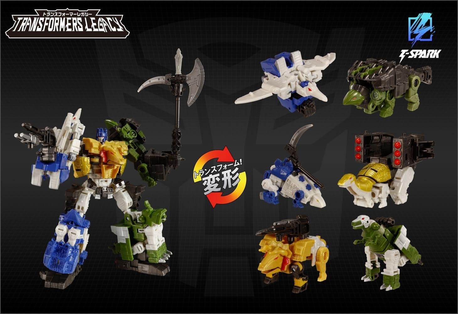 Pre-order : T-Spark Transformers Legacy TL-89 Decepticon Dinoking by Takara Tomy