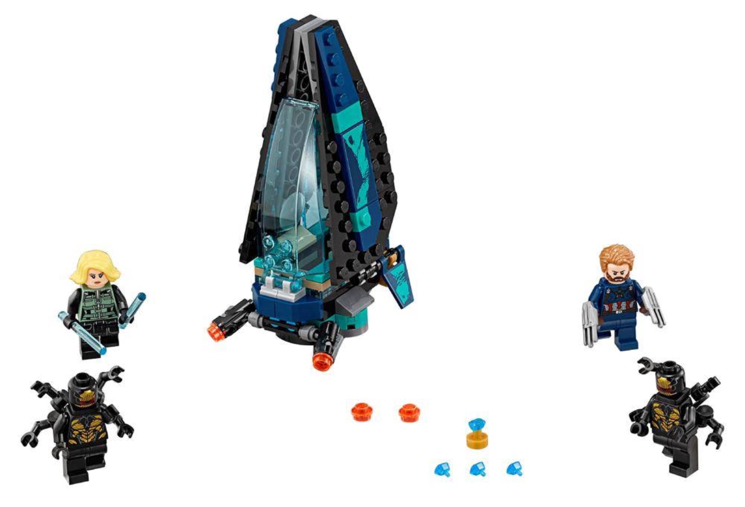 Lepin 07104 Outrider Dropship Attack 139pcs