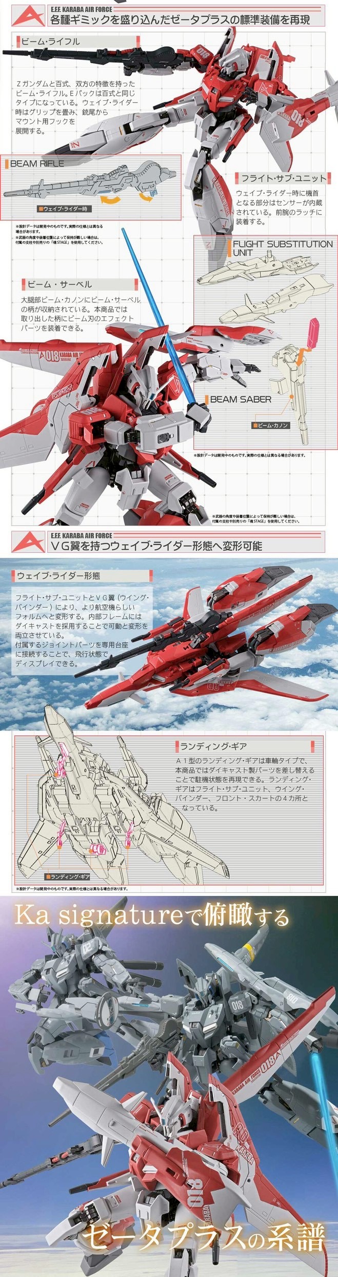 PRE-ORDER : Metal Robot Spirits (Ka signature) <SIDE MS> Z PLUS A1 (TEST IMAGE COLOR)