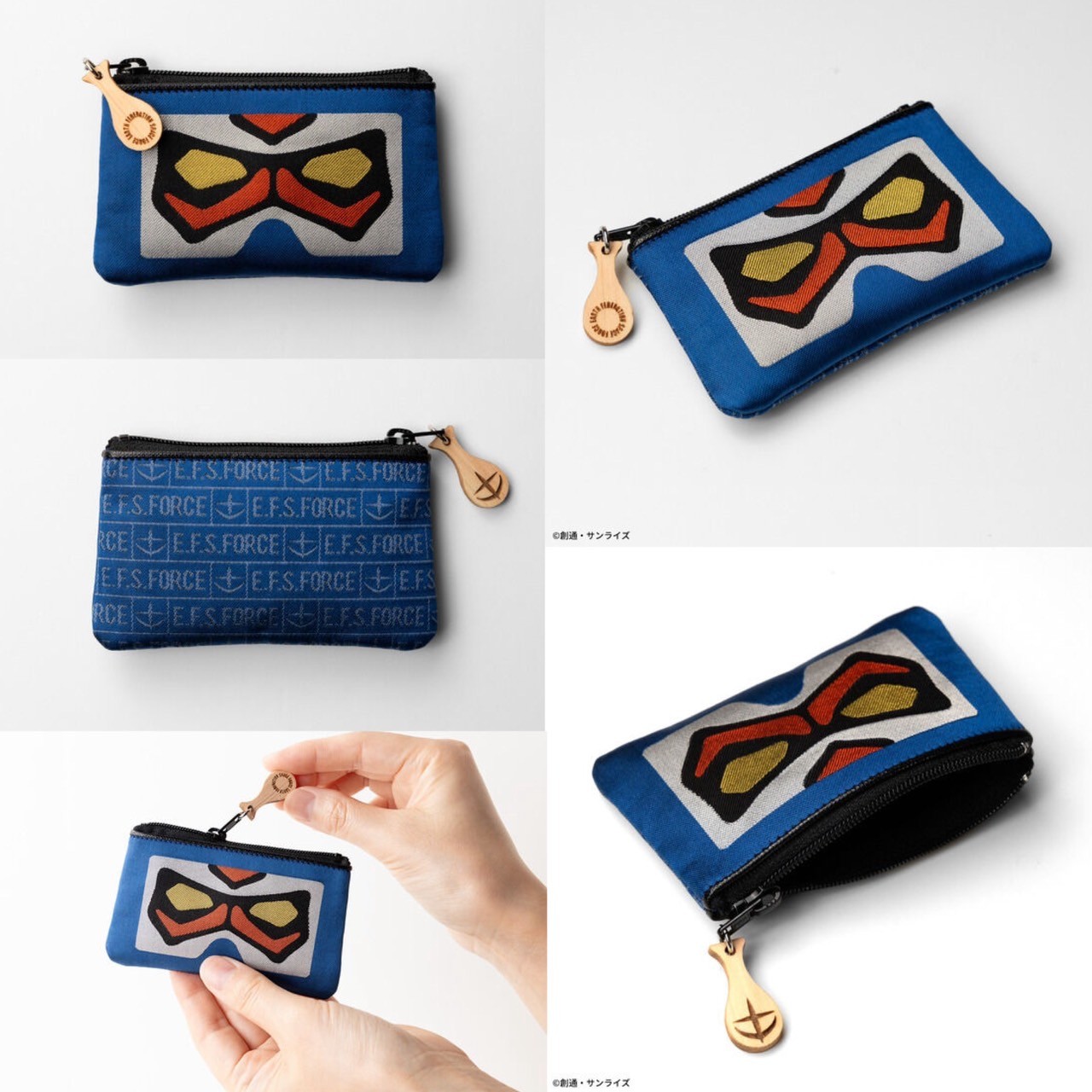 PRE-ORDER : STRICT-G Sanui Textiles "Mobile Suit Gundam" Hakata-ori Coin Purse