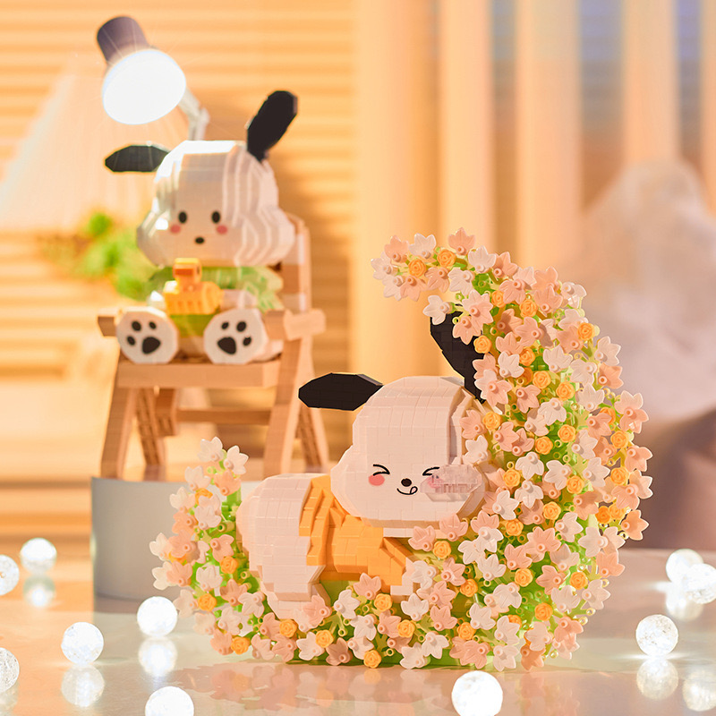 Yapin 6916 / 6937 - Sanrio - Pochacco / Lotso Sleeping on the moon