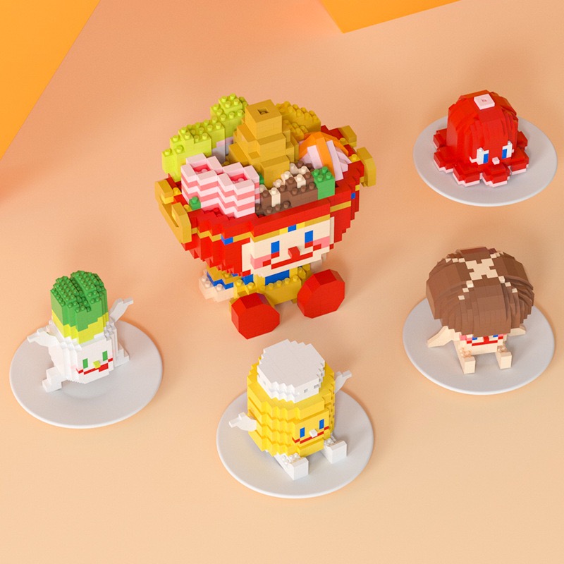 เลโก้นาโนไซส์ L - Pan Nie 6040-6041 Shaba Set