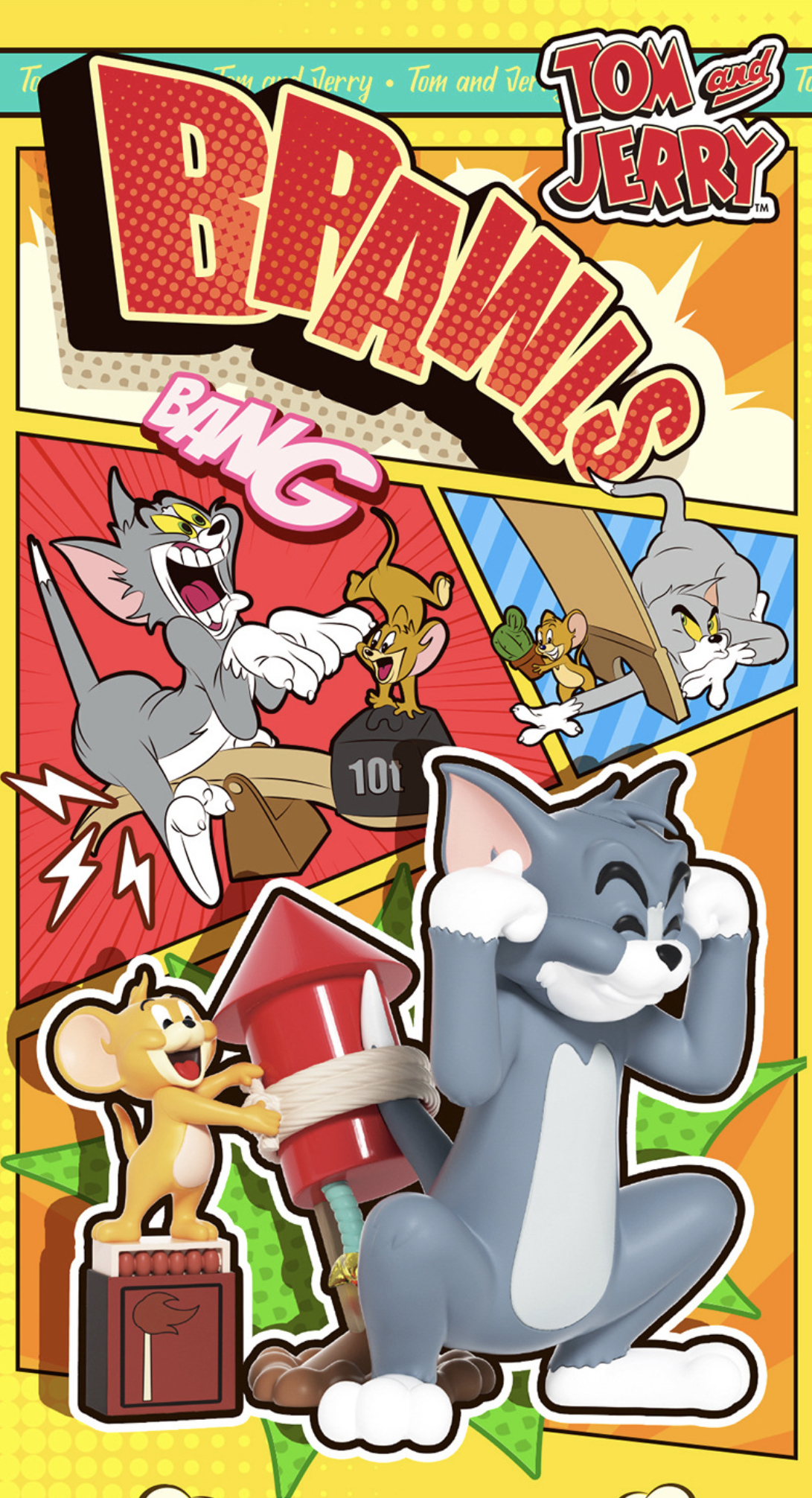 Tom & Jerry - Brawls by 52Toys (Set of 8+1 secret)