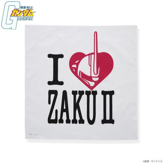 PRE-ORDER : Mobile Suit Gundam I LOVE MOBILE SUIT Bandana