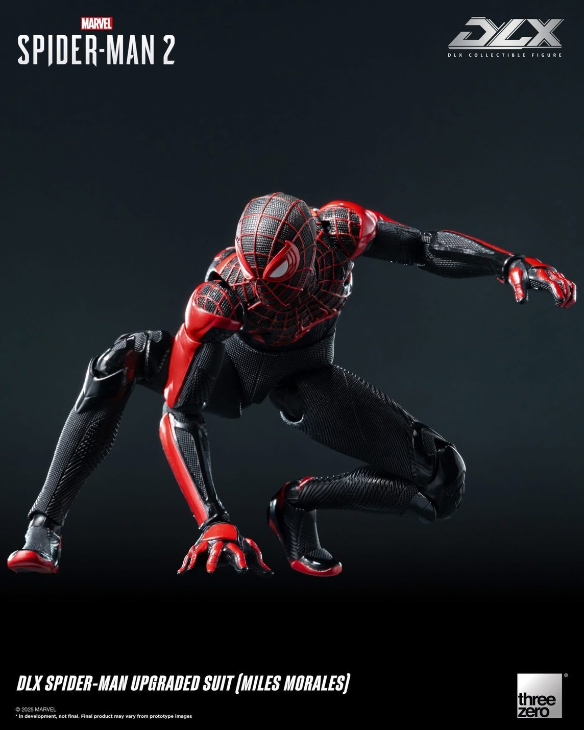Pre-order : Marvel’s Spider-Man 2 DLX Spider-Man Upgraded Suit (Miles Morales) by Threezero