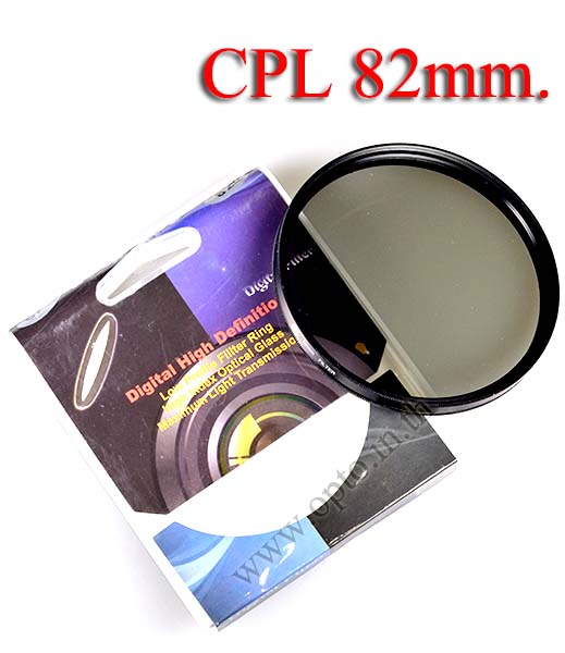 Digital Filter 82mm. CPL Circular Polarizing C-PL