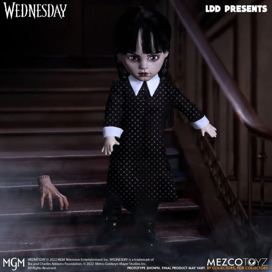 Pre-order : LDD Presents Living Dead Dolls Wednesday by Mezco Toyz