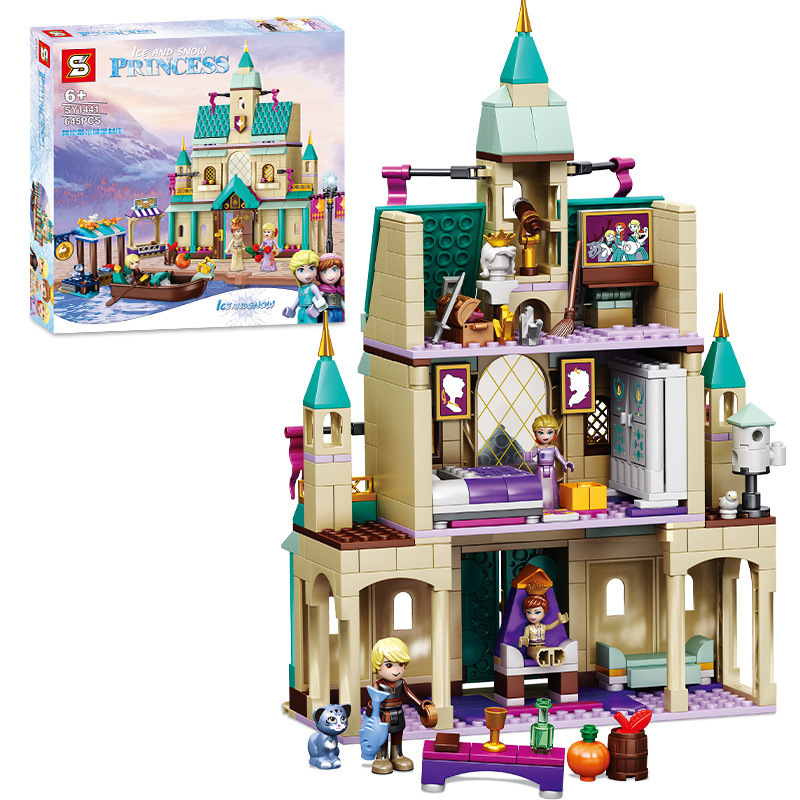 Sy 1441 Disney Frozen Arendelle Castle 645pcs