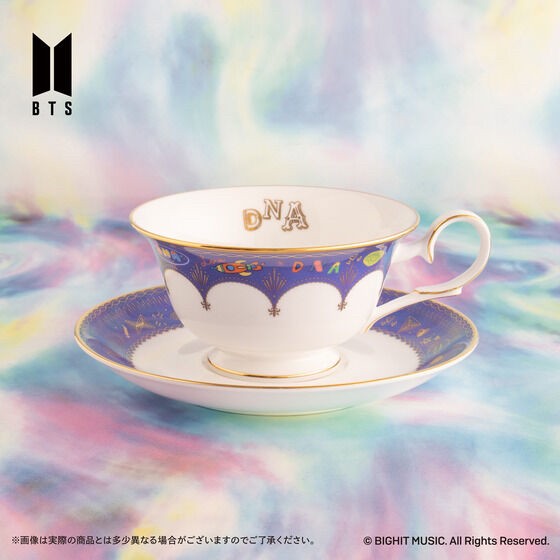 PRE-ORDER : Noritake Cup&Saucer set BTS Music Theme DNA ver./ MIC Drop ver. / Dynamite ver.