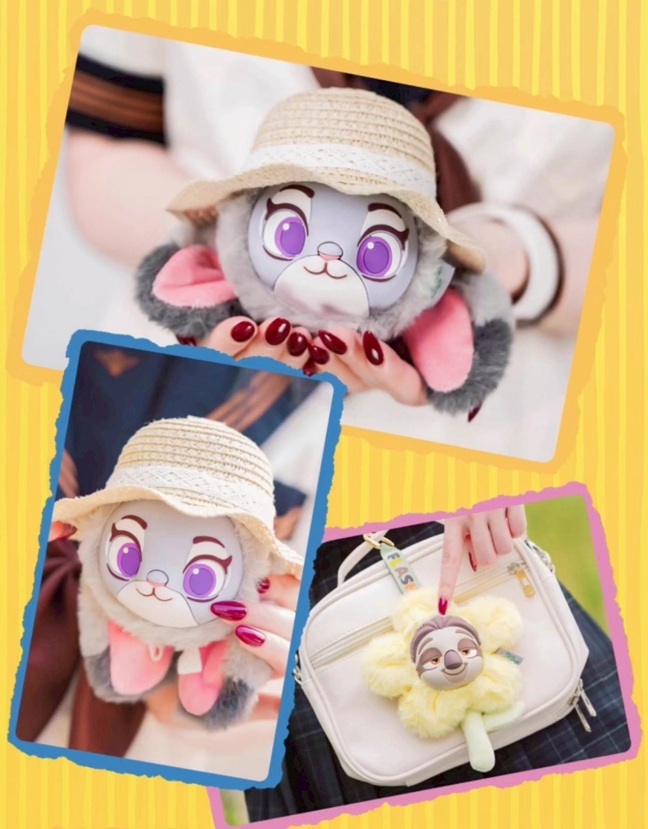 ตุ๊กตาพวงกุญแจ Zootopia Plush Pendant Keychain Series by Mesuca
