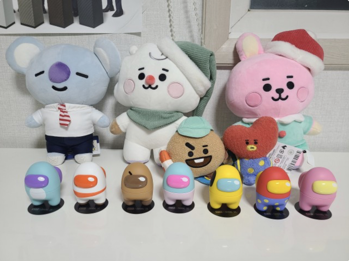 ฟิกเกอร์ BTAU BT21 : BT21 x Among Us by Line Friends
