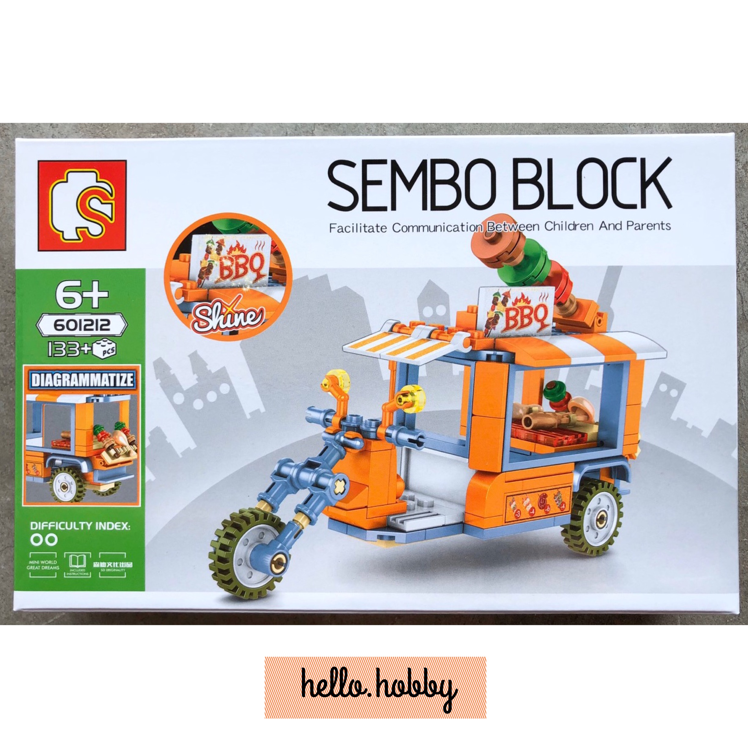 Sembo Block 601212-601215 Food Truck