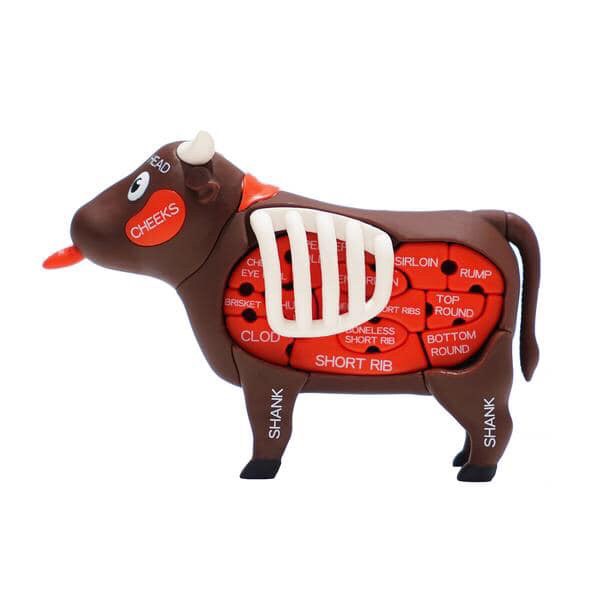 PIECE O’ STEAK 3D Cow Puzzle
