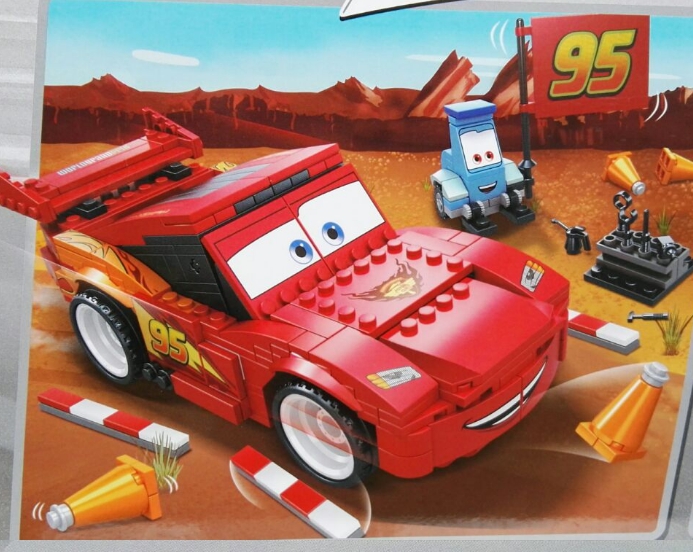 SY935 Cars Ultimate Build Lightning McQueen 312pcs