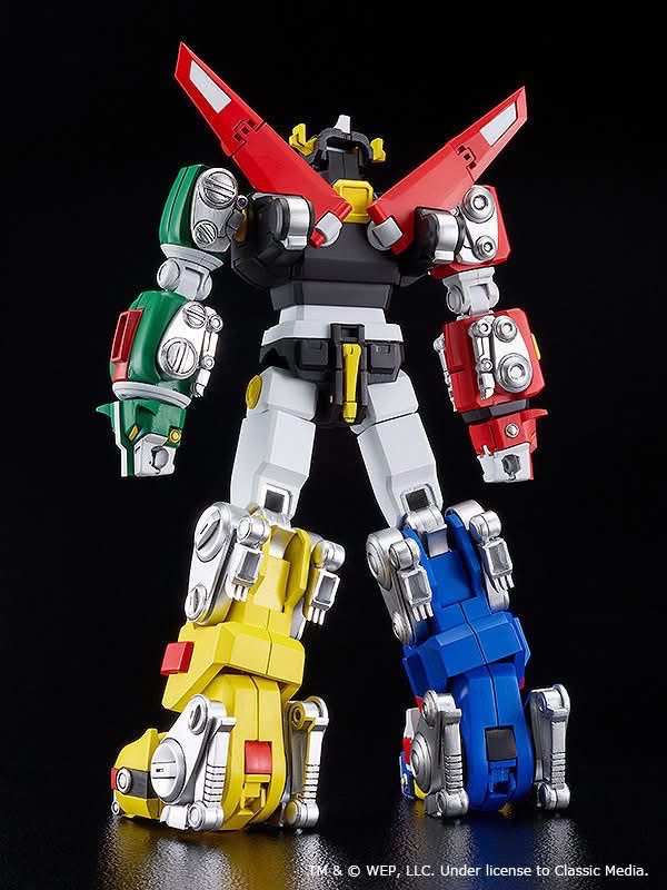 Pre-order : MODEROID Voltron (Beast King GoLion) Plastic Model Kit by Good Smile Company (Reissue)