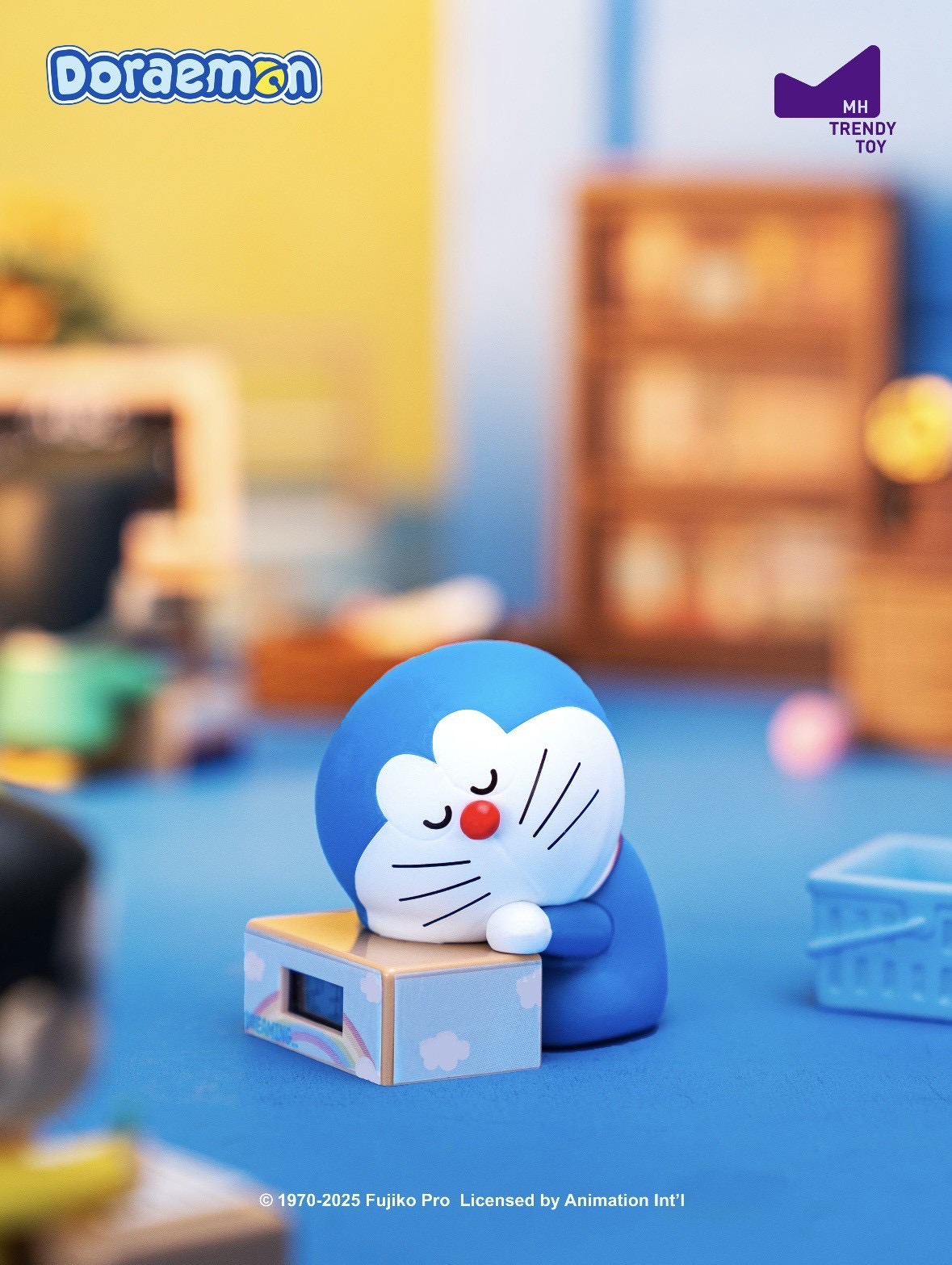 โมเดล นาฬิกา โดเรม่อน ได้ 1ตัว - Doraemon - Mini Clock by Maihe