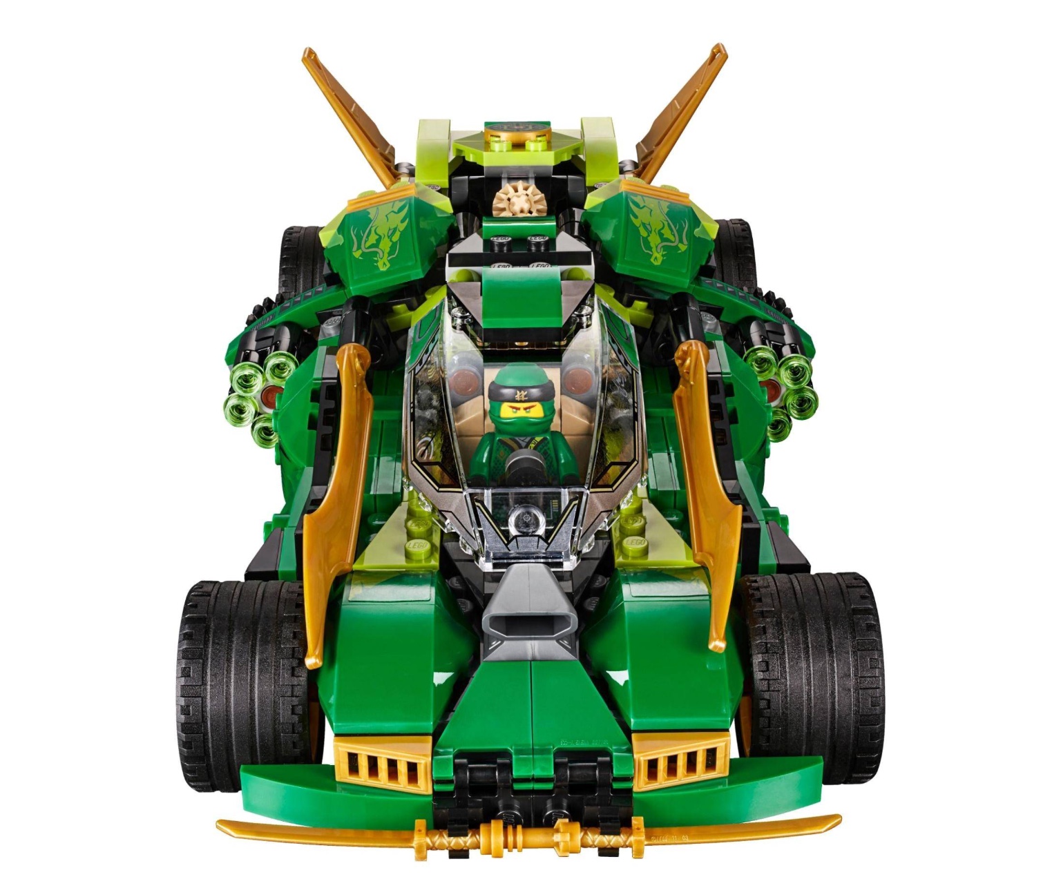 SY 1002 Ninjago Ninja Nightcrawler 588pcs