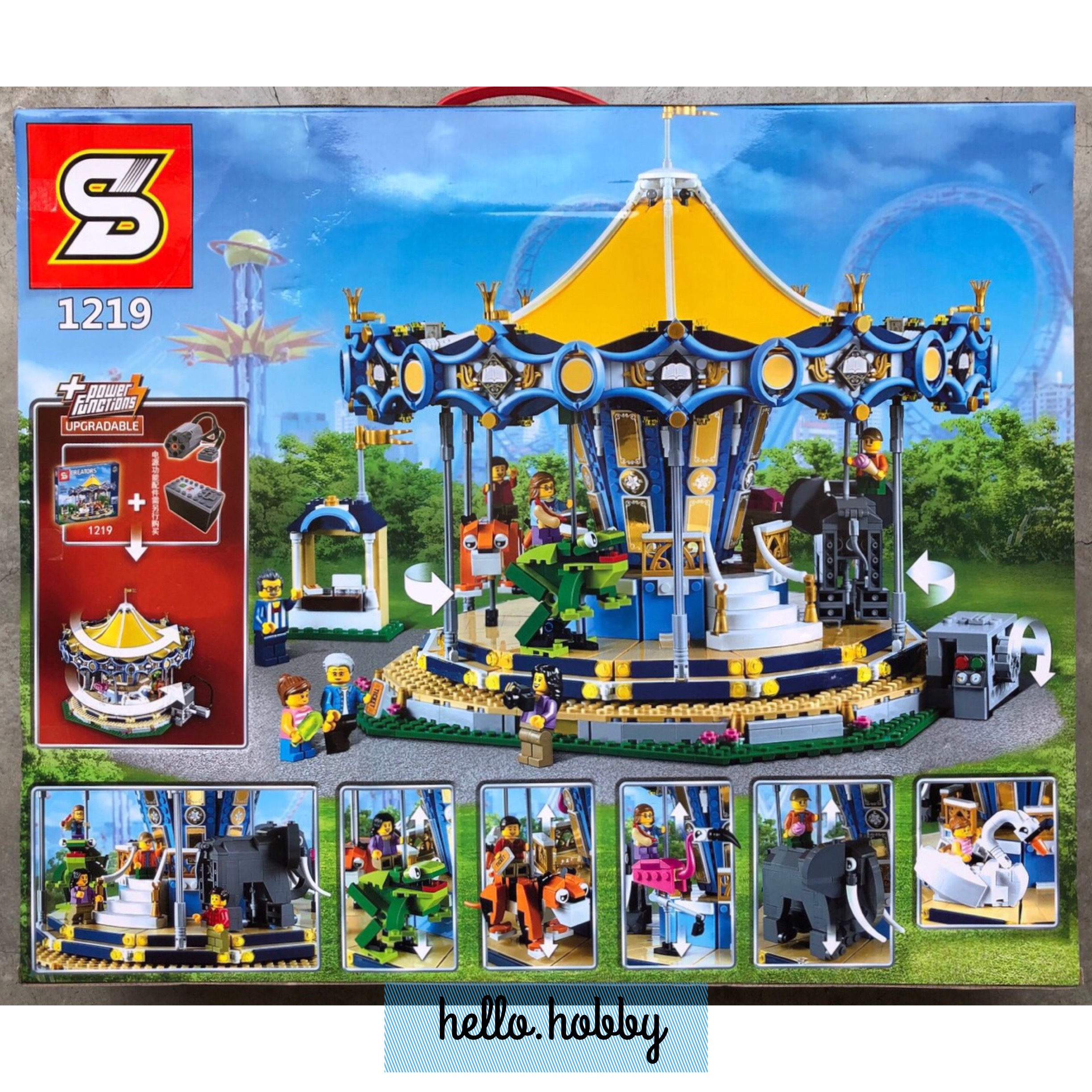 SY 1219 Carousel 2670pcs
