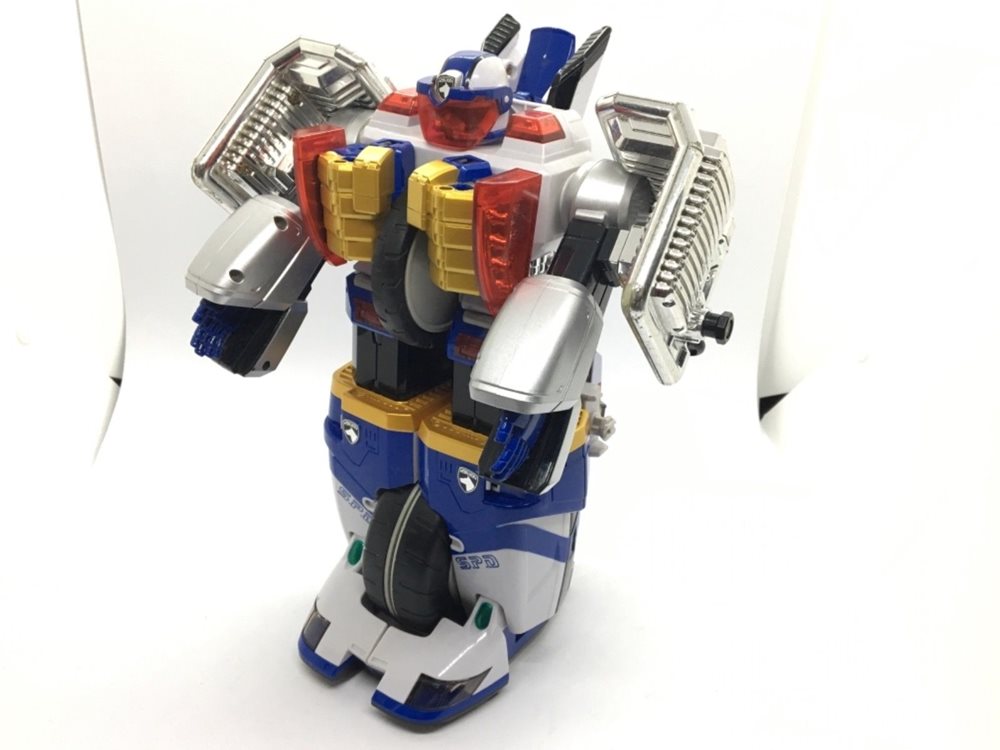 Tokusou Sentai Dekaranger - DX Deka Bike Robo by Bandai (มือสองสภาพ 99%)