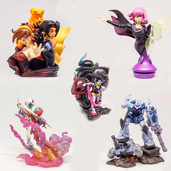 HG Gundam Sunrise Imagination Figure vol.4 Gashapon (Set of 5)