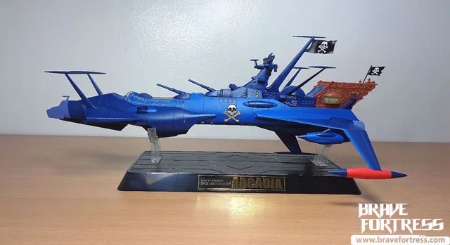 หุ่นเหล็ก Soul of Chogokin - GX-93 Space Pirate Battleship Arcadia - By Bandai