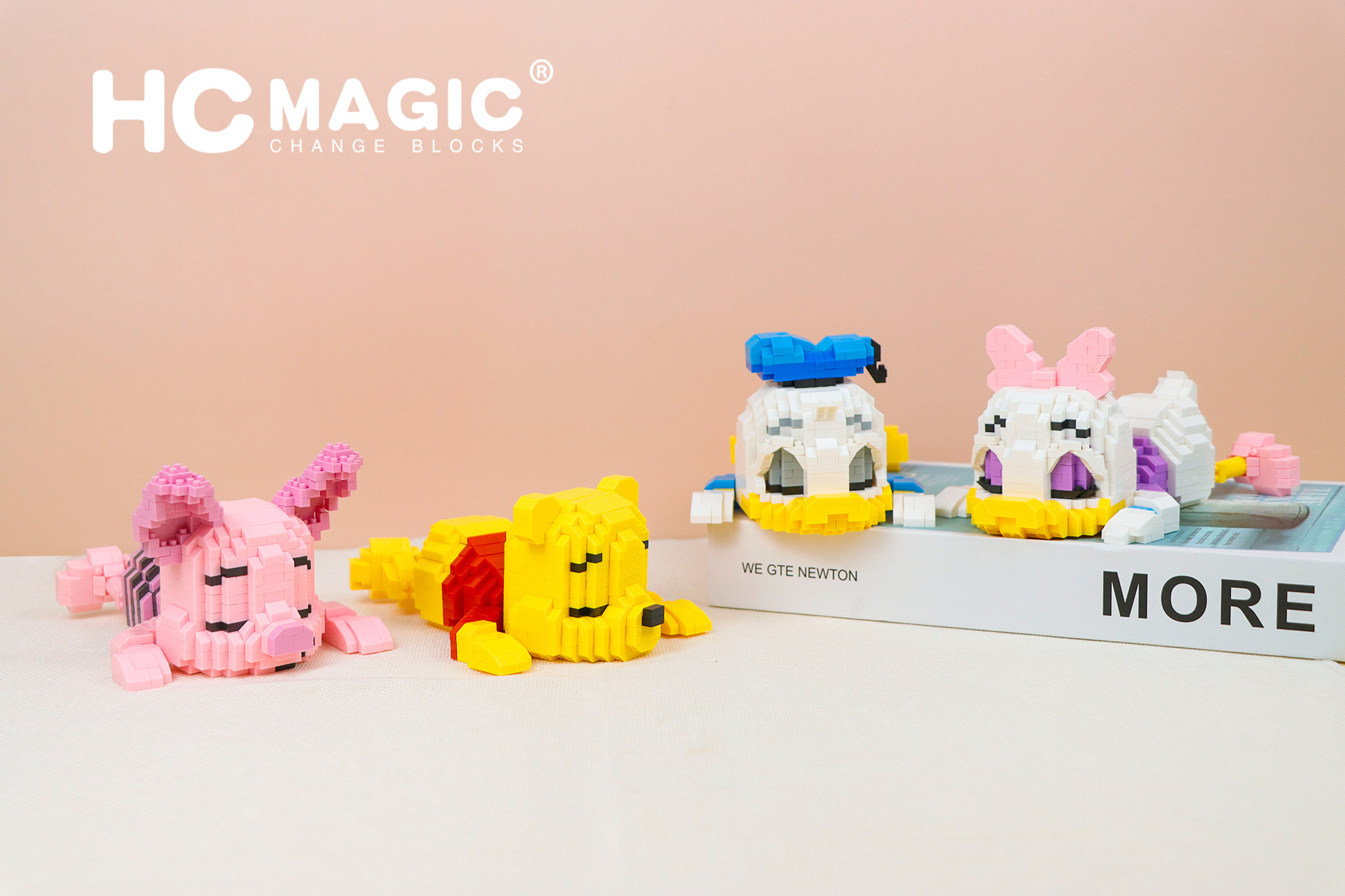 HC Magic 3010-3017 Sleepy Disney - Donald Duck, Daisy Duck, Pooh, Piglet