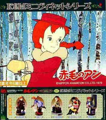 กาชาปอง Kaiyodo Movic K&M Mini Vignette Series The World Masterpiece Theater: Anne of Green Gables Gashapon (Set of 5) by Kaiyodo