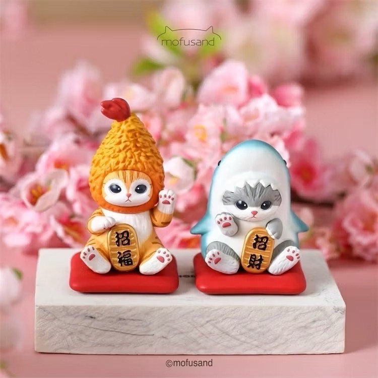 โมเดล Mofusand - Lucky Cat by Yendar